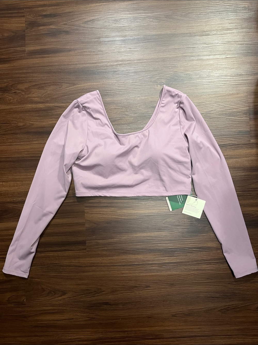 Powered Plum Halara Open Twist Back Halara